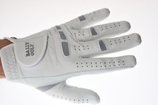 24 St Nappa Leder Golfhandschuhe Bally Golf Herren Damen Weiss Gr. M 8,5 Links