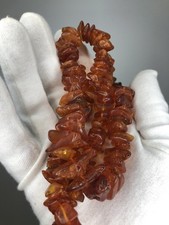 Vintage Natur Bernstein Kette