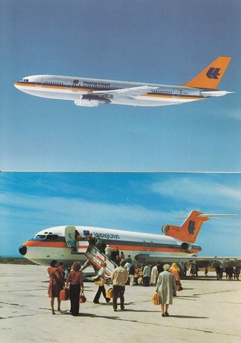 Postkarten flugzeuge von - flugzeuge,