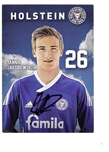 Yannik jakubowski autogramm - jakubowski,