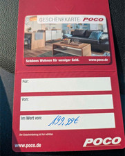 Poco Möbelhaus Gutschein
