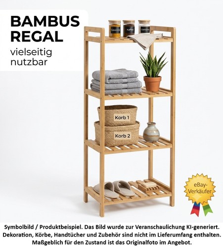 Standregal holzregal badregal - standregal,