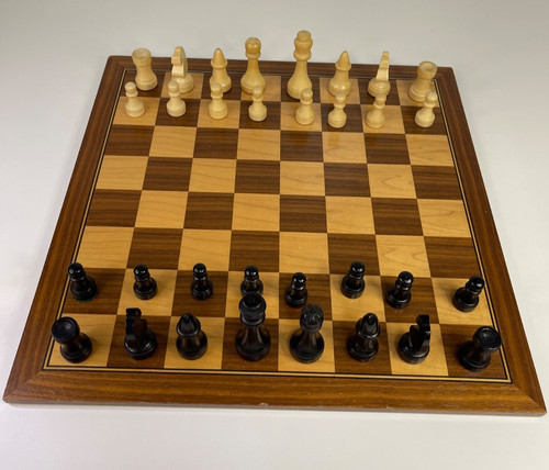 Schach schachbrett mit - mit, figuren