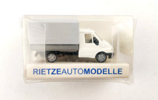 RIETZE MINIATURMODELL 11111 - 1:87 H0 FORD TRANSIT PRITSCHE PLANE - UNBESPIELT