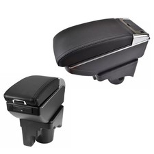 Armlehne Mittelkonsole Mittelarmlehne Ledertop Fit VW Polo MK5 /MK6 2003-2012