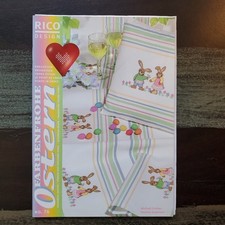 Kreuzstich, Farbenfrohe Ostern, 31 Stickideen, 38 S., Zählmuster, Rico Design