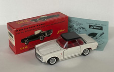 Tekno, Mercedes Benz 230 SL, #929, weiss/schwarz, mit OVP, Beilage & Ersatzrad