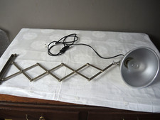 Scherenlampe Industrielampe Wandlampe Wandleuchte Scherenarm shabby Vintage