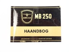 Adler MB250 Motorrad