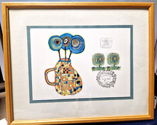 Friedensreich Hundertwasser - Rarität  - 11.12.1975 - Briefmarke Spiralenbaum