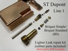 ST Dupont Line 1 BS Lighter O Ring Service Repair Kit Spareparts Fix leak Seal