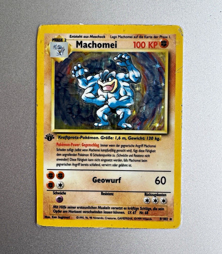 Pokémon tcg machomei 102 - pokémon,