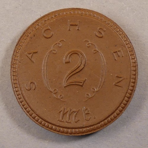 Sachsen mark 1921 porzellan - 1921,