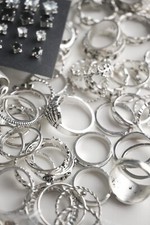 Mystery Paket Schmuck für Damen – 5 Stücke / Ringe, Ketten, Fußketten – Neu