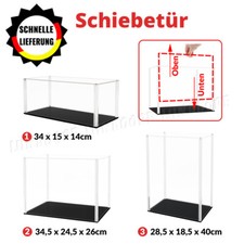 Vitrine Acryl Schaukasten Display Vitrinen Groß Box Klein Plexiglas Kasten 1:18