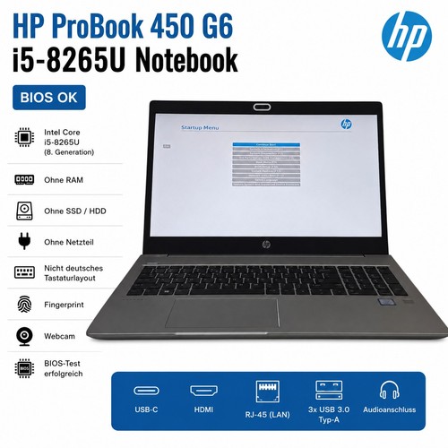 Probook 450 i5 - probook, i5-8265u