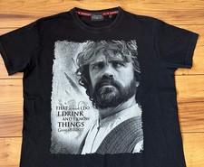 GAME OF THRONES ELBENWALD T-SHIRT TYRION LANNISTER T-SHIRT GR.M SCHWARZ