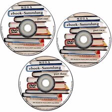  ✔ 11 GB ebooks E-BOOK SAMMLUNG Abenteuer Krimi Erotik Sagen Romane  ✔ 3 DVD   