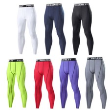 Kompressions Hose Laufhose Leggins Leggings Tights lang Herren Sport Fitness