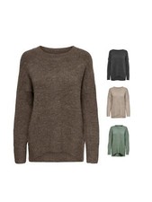 Only Damen Rundhals Strick-Pullover - OnlNanjing Sweater Pulli XS S M L XL