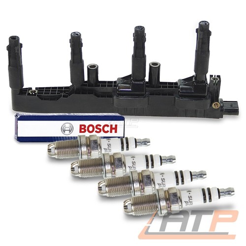 Zündspule 4x bosch - +,