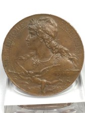 Bronze Medaille Louis Botte Republique Francaise 50,2 mm AVS13887 AE3