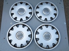 4x Audi A3 A4 A6 A8 RADKAPPEN RADZIERBLENDEN 16" 16 ZOLL 4B0601147C ORIGINAL