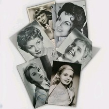 Konvolut handsignierte Autogramme 50/60er