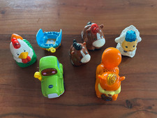 Konvolut 5x vtech Tut Tut Baby Flitzer Traktor Huhn Lamm Pferd Eichhörnchen