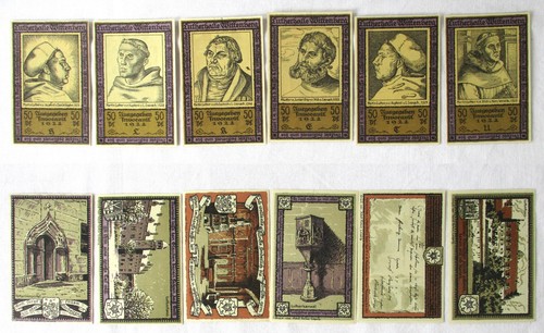Pfennig banknoten - pfennig,