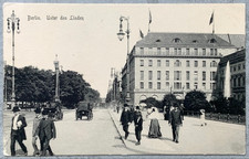 AK Berlin Unter den Linden Hotel Adlon, ungelaufen ca. 1912