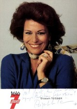 Ak Astrologin Elizabeth Teissier, Portrait, Autogramm - 11451367