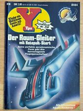 YPS Heft "OHNE" Gimmick Nr. 318 Der Raum-Gleiter mit Katapult-Start