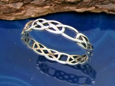 Keltischer Knoten Ring 925