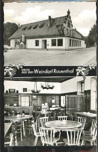 Rauenthal winzerhaus 1965 - winzerhaus, x