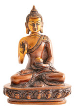 Segnender Buddha Messing