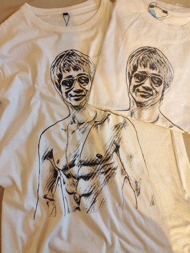 Bruce lee shirt weiß - lee,