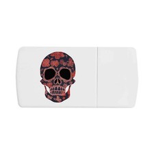 Pillendose sugar skull mit - "sugar, skull"