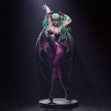 Morrigan Aensland FAN ART 3D-Figur 27 cm – Harz, 12K, grundiert, bemalbar