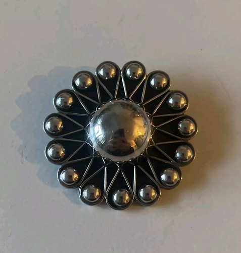 925 sterling silber brosche - silber,