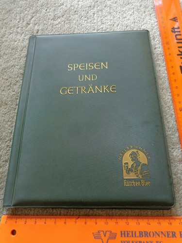 Alte schreibmappe mit - alte, block