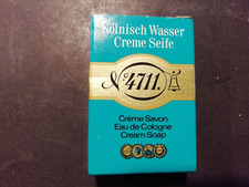 Sammlerseife 4711 Gästeseife Mini Seife 15 g Werbung "Rosen-Apotheke Geislingen"