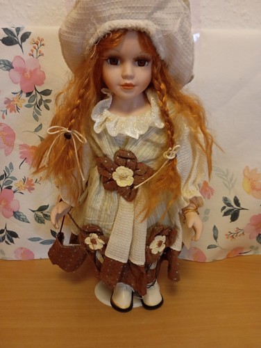 Porzellan puppe keramik - puppe,