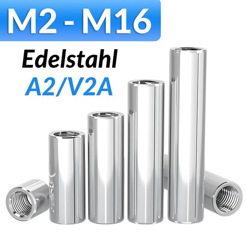 Gewindemuffen m4bis m16 - gewindemuffen, m2