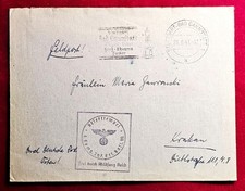 Feldpost - STUTTGART-BAD CANNSTATT - FREI DURCH ABLÖSUNG REICH - 23.6.1941 