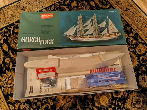 Graupner gorch fock - gorch, modellbau