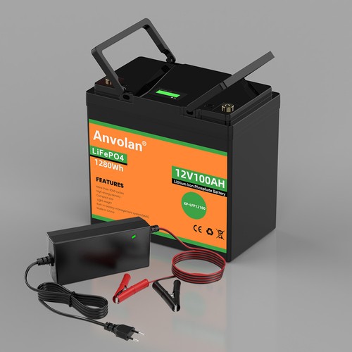 Akku 12v 100ah lifepo4 lithium - 12v,