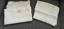 2*Schal  Gardine  weiß mit