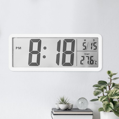 Digitale wanduhr - digitale,