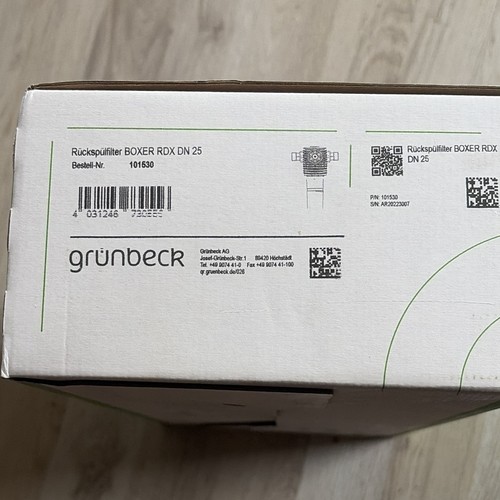 Grünbeck rückspülfilter - grünbeck,